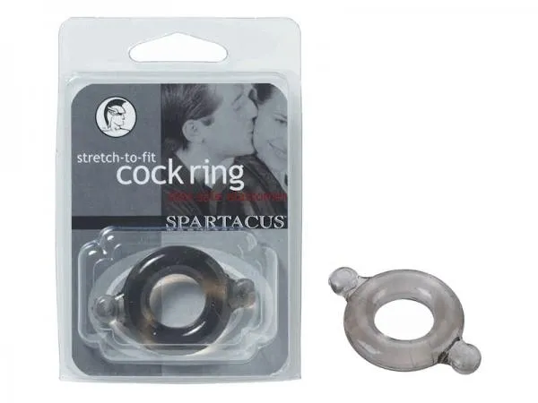 Spartacus Anal Elastomer C Ring Black Spartacus Anal Elastomer C Ring Black