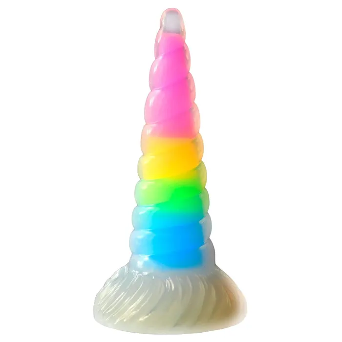 Creature Cocks Creature Cocks UniGlow GlowintheDark Rainbow Dildo Dildos