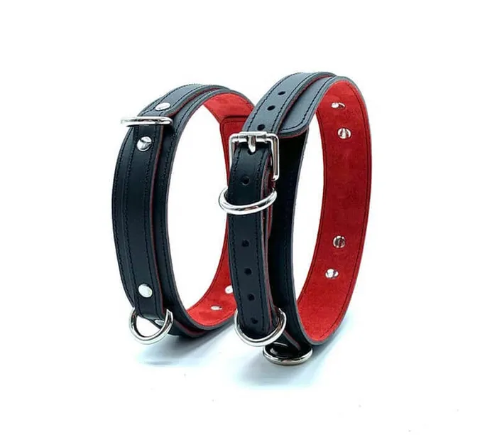 Restraints Lulexy Scarlet 7Piece Leather Luxury Bondage Set Lulexy