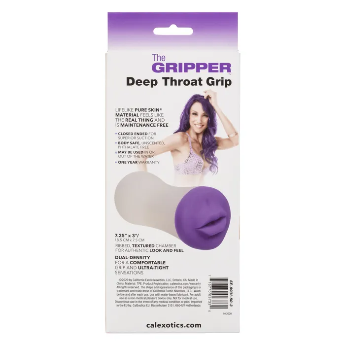 CalExotics Male Sex Toys The Gripper Deep Throat Grip CalExotics Male Sex Toys The Gripper Deep Throat Grip