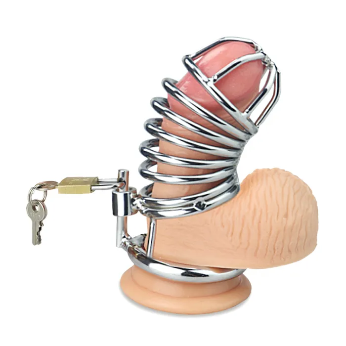 Male Sex Toys Jailed Metal Chastity Cage LoveToy LoveToy