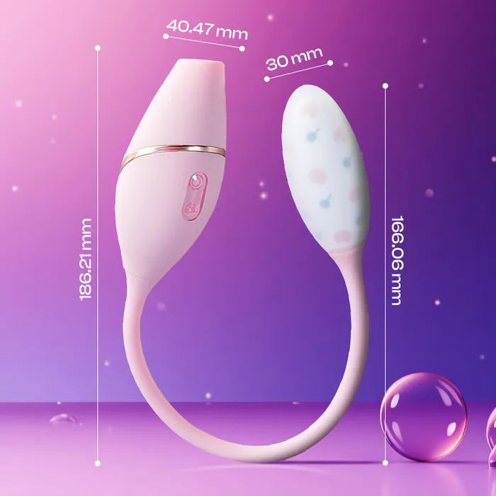 Female Sex Toys KISSTOY Cathy Mini DualPoint Stimulation with Floral Elegance KISSTOY
