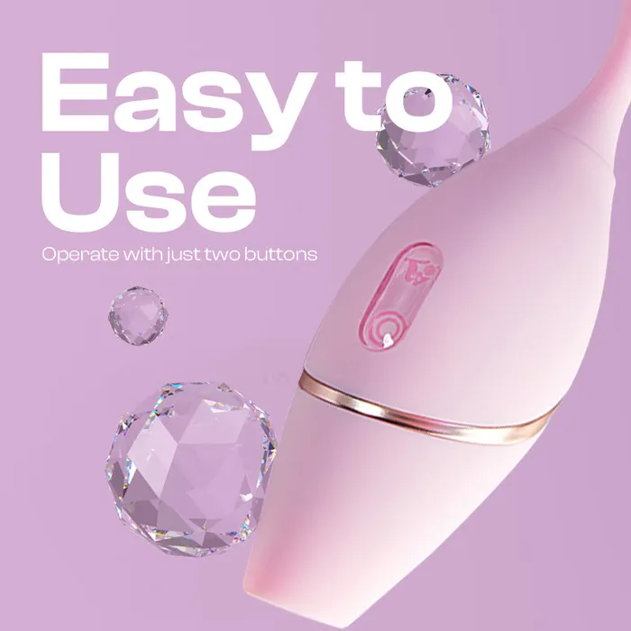 Female Sex Toys KISSTOY Cathy Mini DualPoint Stimulation with Floral Elegance KISSTOY