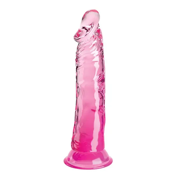 Dildos King Cock Clear King Cock Clear 8in Pink Dildos King Cock Clear King Cock Clear 8in Pink