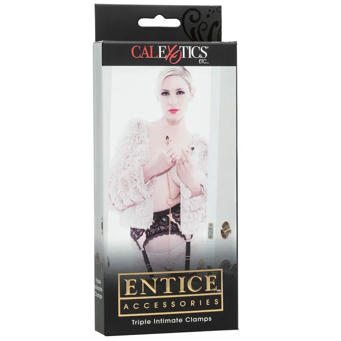 Entice Accessories Triple Intimate Clamps CalExotics Vibrators
