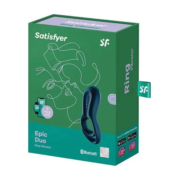 Male Sex Toys Satisfyer Satisfyer Epic Duo Cock Ring