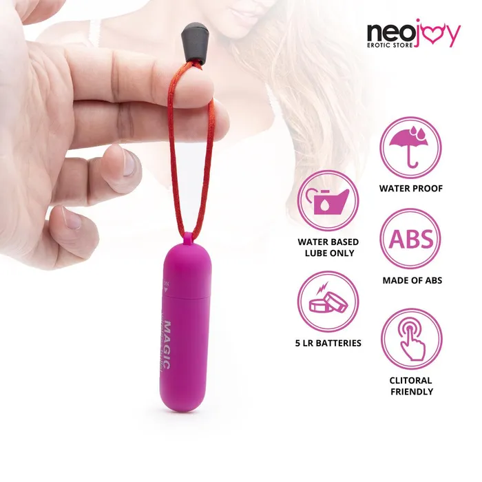 Neojoy Slim Bullet Vibrating Bullet for FullBody Massage Beginners Sex Toy for Clitoral Vaginal Anal stimulation Neojoy Female Sex Toys