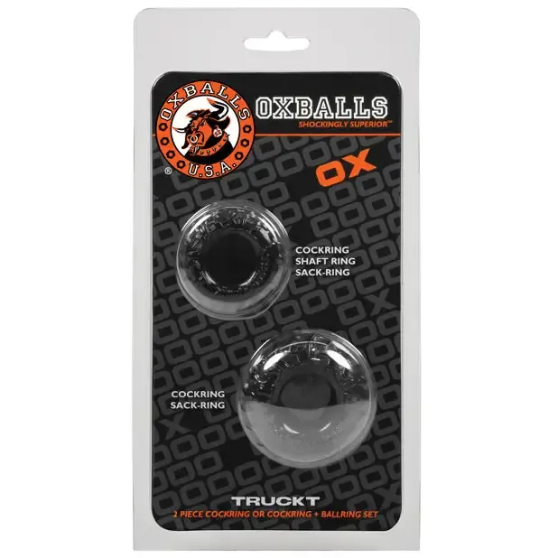 OxBalls Truckt Cockring Clear OXBALLS Dildos OxBalls Truckt Cockring Clear OXBALLS Dildos