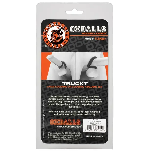 OxBalls Truckt Cockring Clear OXBALLS Dildos OxBalls Truckt Cockring Clear OXBALLS Dildos
