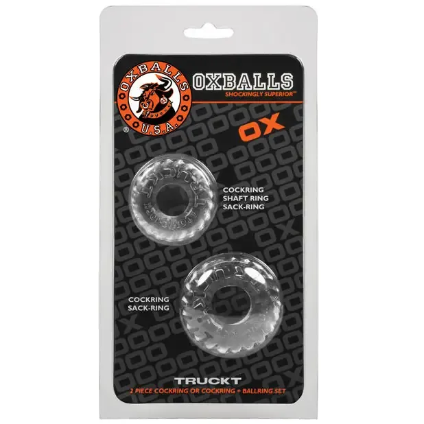OxBalls Truckt Cockring Clear OXBALLS Dildos OxBalls Truckt Cockring Clear OXBALLS Dildos
