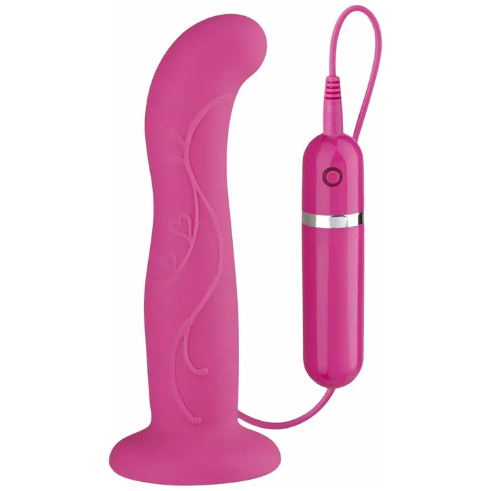 PGL Vibrators PGL Vagina Tickler Vibrating Dildo Pink