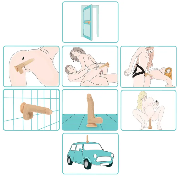 Pure Love Crazy Guy 75 Rotating Vibrating Thrusting Dong PL Vibrators