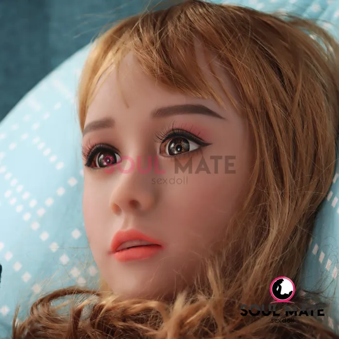SoulMate Dolls SoulMate Dolls Lilly Head Sex Doll Heads Light Brown Male Sex Toys