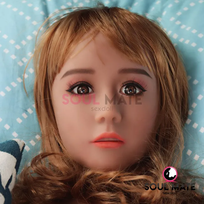 SoulMate Dolls SoulMate Dolls Lilly Head Sex Doll Heads Light Brown Male Sex Toys