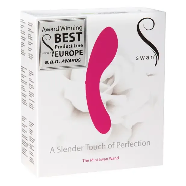 The Mini Swan Wand 475 BMS Enterprises Female Sex Toys The Mini Swan Wand 475 BMS Enterprises Female Sex Toys